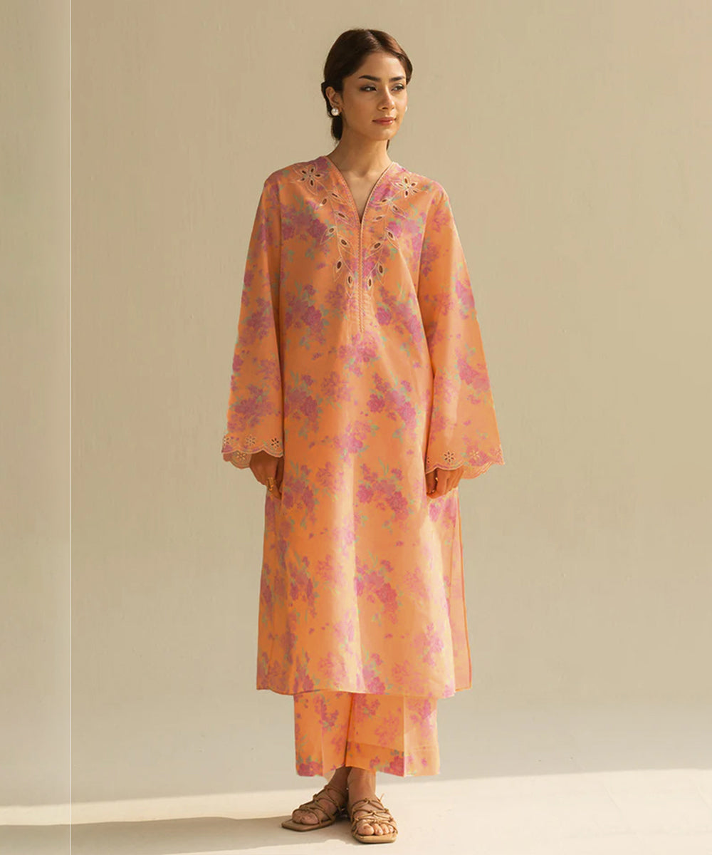 Lawn - 2PC Printed -1540