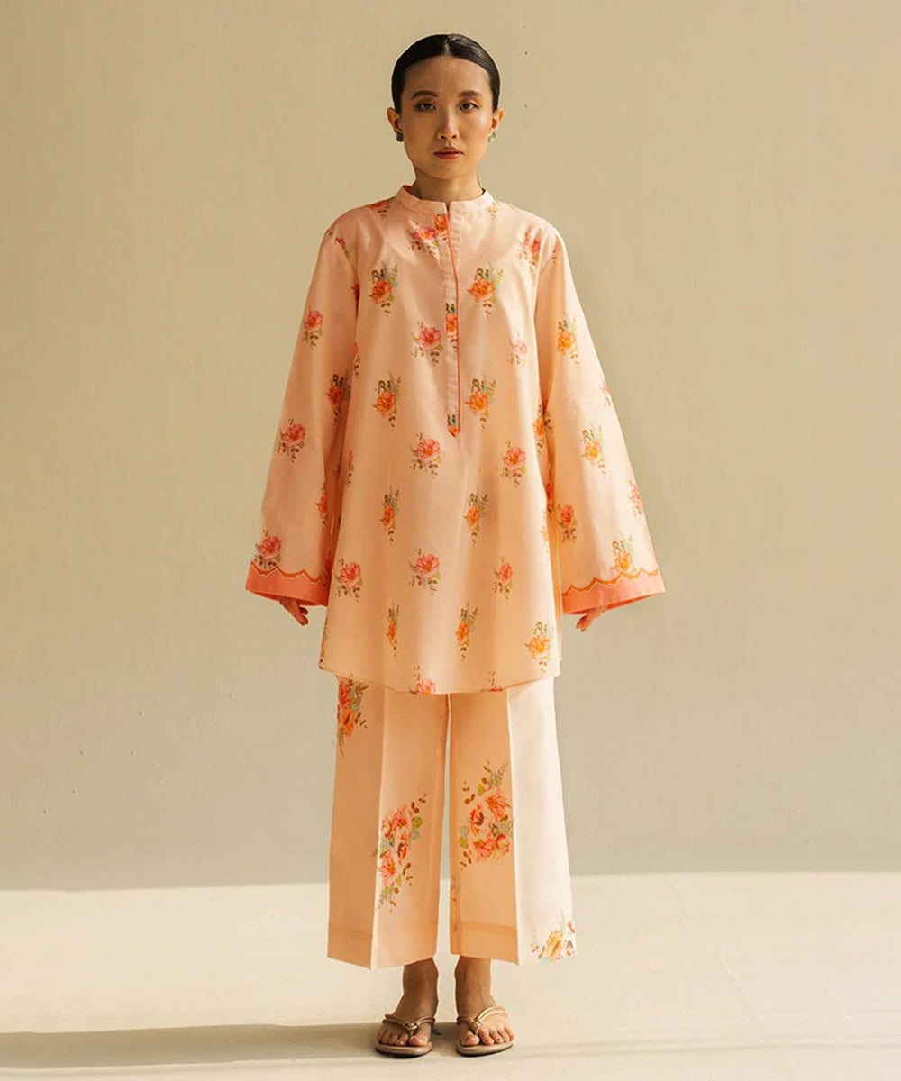 Lawn - 2PC Printed -1539