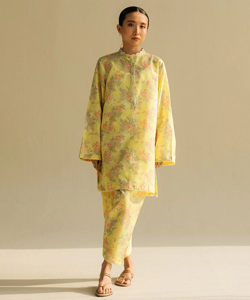 Lawn - 2PC Printed -1537